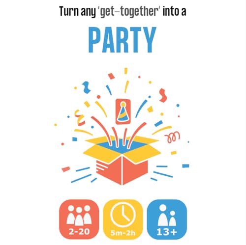 100 Party Games for Adults & Teens | Game Night Games for Large Groups & Big Crowds | Icebreakers, Team Building & Fun Group Games | 2-20 Players