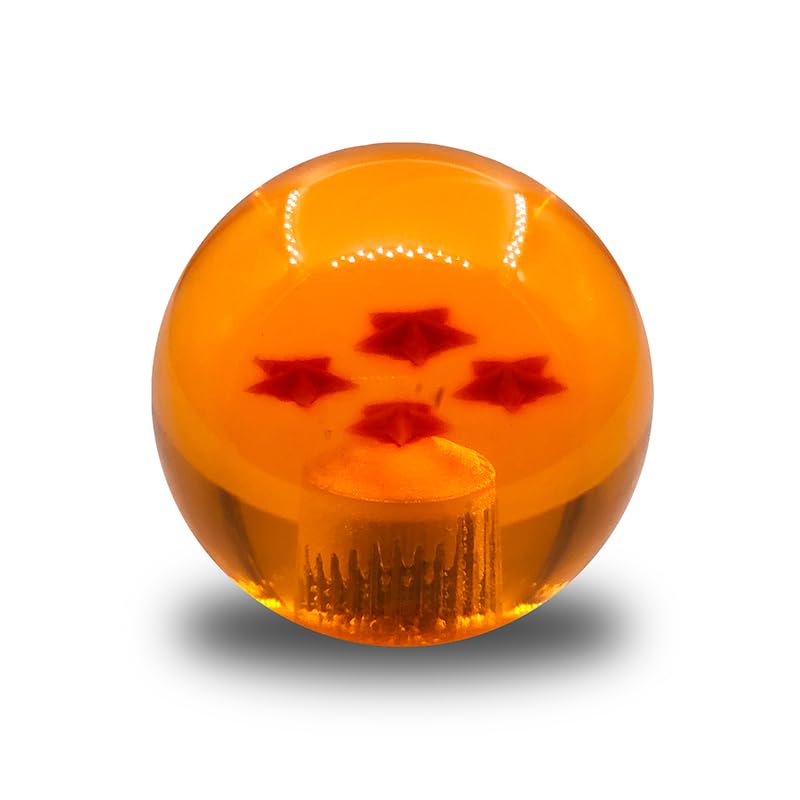 SZJLMKJ Joystick ball top handle Star Balltop Clear Ball Top Handle for ZIPPY SANWA SEIMITSU Hori Crown M6 Joystick (4 stars) - color: 4 stars