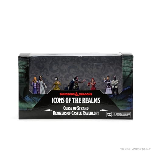 WizKids D&D Icons of the Realms: Curse of Strahd - Denizens of Castle Ravenloft - style: Denizens of Castle Ravenloft