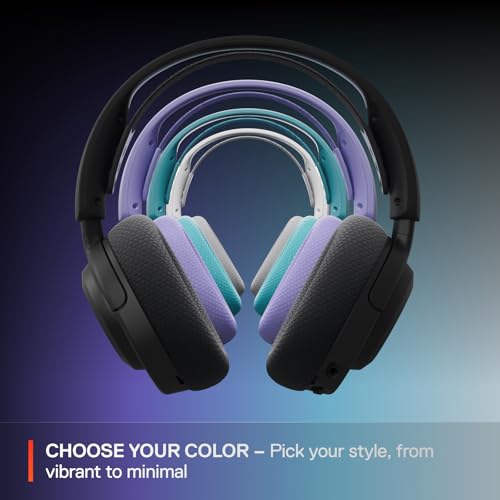 SteelSeries Arctis Nova 3X Wireless Multi-Platform Gaming Headset — Mobile App Control — 40 HR Battery — Neodymium Magnetic Drivers — 2.4GHz/Bluetooth — Xbox, PS5, PC, Switch, Mobile — White - color: White, style: Xbox|Switch|PC