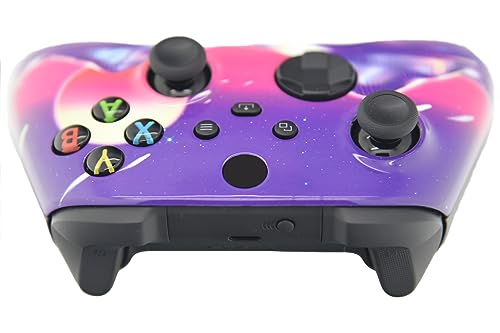 ProControllers LLC Hand Airbrushed Fade Custom Controller Compatible with Xbox Series X/S & Xbox One (Series X/S Cyber Sky) - color: Series X/S Cyber Sky