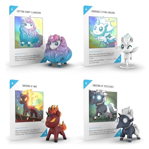 Unstable Games - Unstable Unicorns Vinyl Mini Figures Series Mystery Blind Box - Rainbow Apocalypse - style: Vinyl Mystery Box: Rainbow Apocalypse