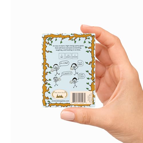 A Lively and Delightfully Absurd 5-Minute Party Game | Birding & Bird Gifts | Bird Call High Energy Card Game | Bird Watching Gifts | Gifts For Bird Lovers | Birding Gifts | 3-8 Players, Ages 7+ - color: Bird Call