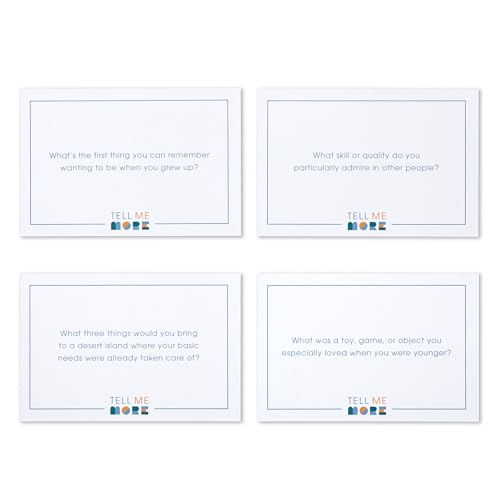 Compendium Tell Me More: Icebreaker Edition – A Conversation-Starter Game of 52 Questions to Deepen Connections - color: Icebreaker Edition