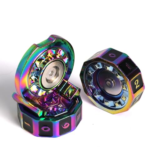 LifeLink V2 Life Counter Wheel for MTG Magic - Heavy Metal - Dark Genesis Style by Die Hard Dice - color: Black