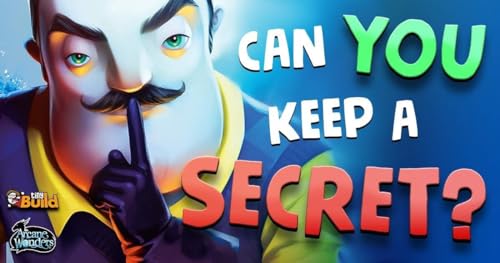 Arcane Wonders Hello Neighbor The Secret Neighbor Party Game , Blue