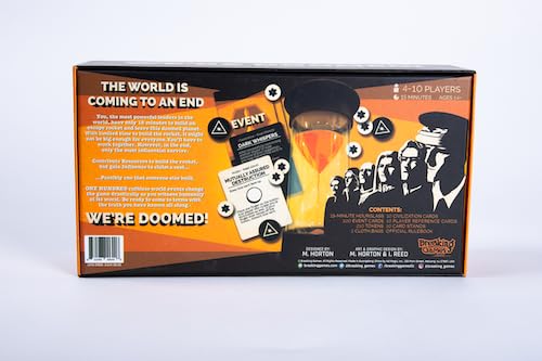 Breaking Games We're Doomed-Apocalypse Survival Board Game for 4-10 Players