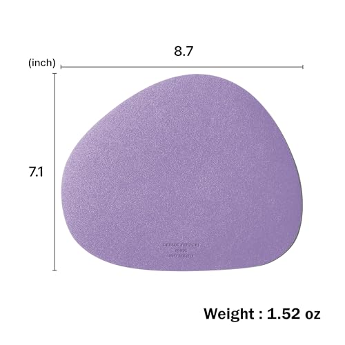 GREEDY FARMERS Mouse pad, Non-Slip Washable Waterproof Computer Mouse pad (Lavender Purple) - color: Lavender Purple