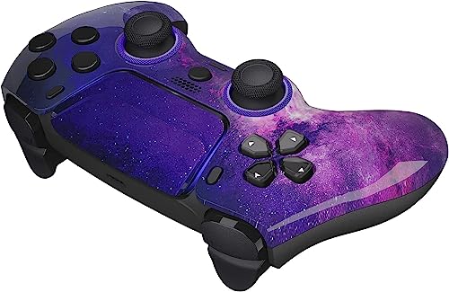 Custom Controllerzz Custom Wireless Controller Compatible with PS5 - Multiple Designs Available (PS5 Galaxy) - color: PS5 Galaxy