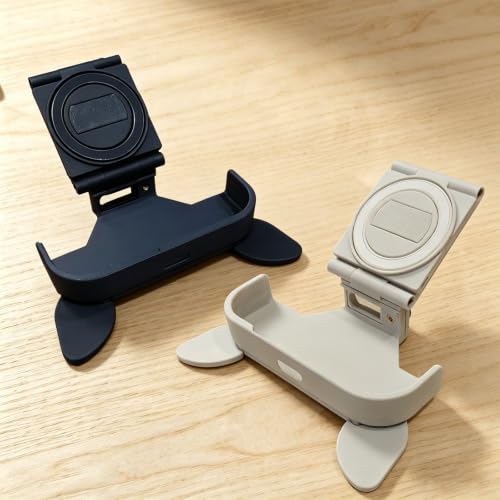 Uonekamo Magnetic Mobile Clip V2 for IINE Retro Pocket Controller – Ultra-Slim & Portable 3D Printed Phone Mount with Hidden Grip, Secure Magnetic Attachment, Compatible with Switch, PC, iPhone, Android & Tablets up to 8.8" (Black, Controller Not Included