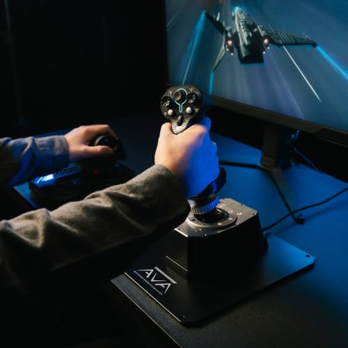 Thrustmaster Sol-R3 AVA Add-On Space Combat Flight Stick Grip - PC | 21 action buttons, 2 triggers, 2 hat switches, ministick, thumbwheel, 16-bit Hall-Effect, 2 STAR cams, ambidextrous grip - style: Sol-R3 Grip Add-On