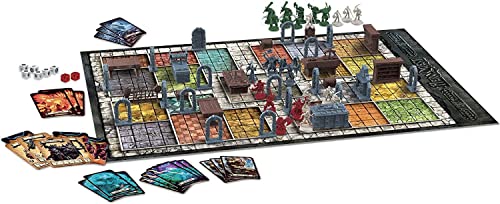 Hasbro Gaming Avalon Hill HeroQuest Game System Tabletop Board Game,Immersive Fantasy Dungeon Crawler Adventure Game for Ages 14 and Up,2-5 Players - color: Multicolor