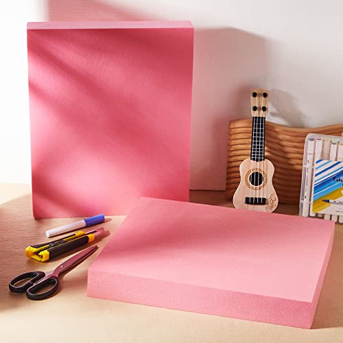 Ramede Xps Craft Foam Blocks Polystyrene Sheet Board Foam Rectangle for Arts Crafts Blank DIY Project Party Decor Arts Projects Floral Arrangements Modeling(8 Pcs,15" X 12" X 2") - size: 15" X 12" X 2"