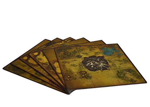 Harebrained Holdings Golem Arcana Set 1 Map Tiles Board Game