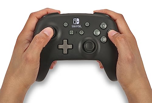 PowerA Wireless Controller for Nintendo Switch/Switch Lite/OLED Model - Midnight, AA Battery Powered (Battery Included), Officially Licensed by Nintendo