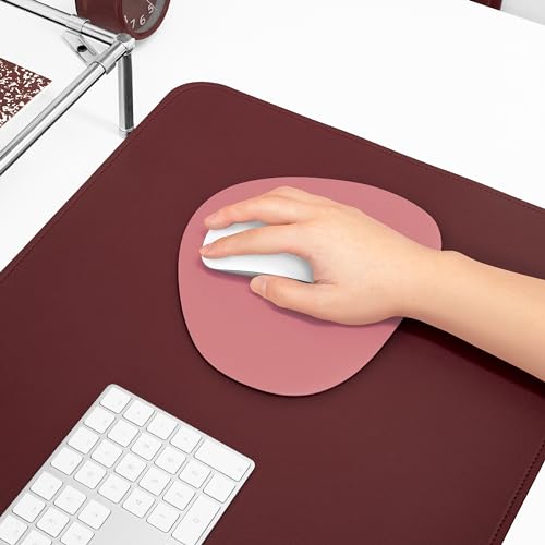 GREEDY FARMERS Mouse pad, Non-Slip Washable Waterproof Computer Mouse pad (Misty Rose) - color: Misty Rose