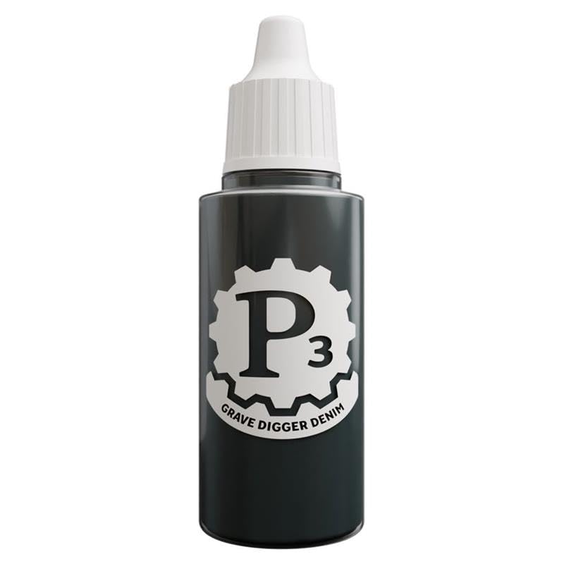P3 Paint (Gravedigger Denim) - color: Gravedigger Denim