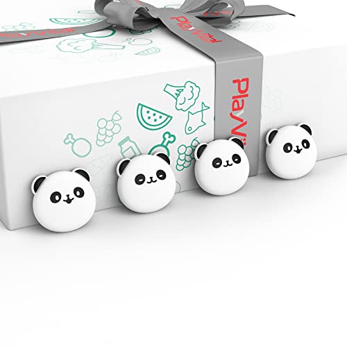 PlayVital Cute Thumb Grip Caps for ps5, Edge, ps4 Controller, Silicone Analog Stick Cover for Xbox Series X/S, Elite Series 2 Controller, Thumbstick Caps for Switch 2 Pro Controller - Chubby Panda - color: Chubby Panda