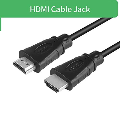 4K Short HDMI Cable 0.82ft/9.85in, High Speed HDMI to HDMI 2.0 Cable 2-Pack | HDMI 2.0 Cable Supports 4K@60Hz, 2K, 1080P, UHD, 3D, Ethernet, ARC – for TV, PS4, Fire TV, Xbox, Monitor - size: 2pcs