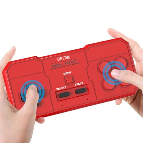 EASEGMER Retro Game Controller, Compatible with GV300S Game Console - color: Red