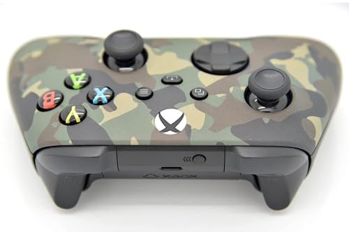 Wireless Custom Controller Compatible with PC, Windows 10+, Series X/S & One (Series X/S Green Camo) - color: Series X/S Green Camo