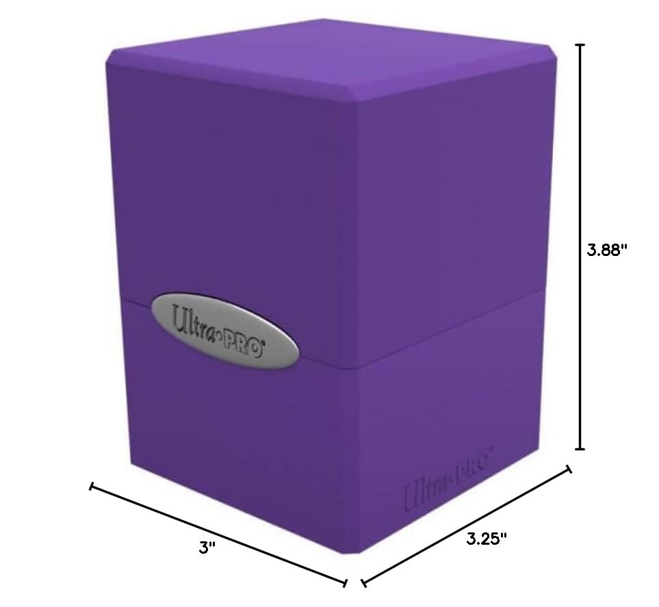 Ultra Pro - Satin Cube Deck Box - Royal Purple 15593 - color: Royal Purple