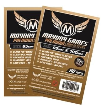 Mayday Games 7 Wonders Game Accessory- Premium Card Sleeve Bundle - size: Premium, style: 7 Wonders