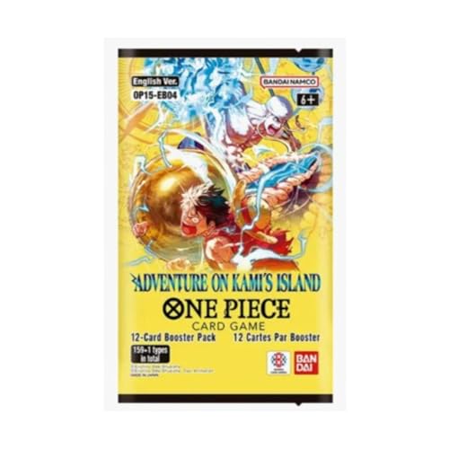 One Piece Card Game TCG Adventure on Kami's Island 12-Card Booster Pack - English Edition - OP15-EB04