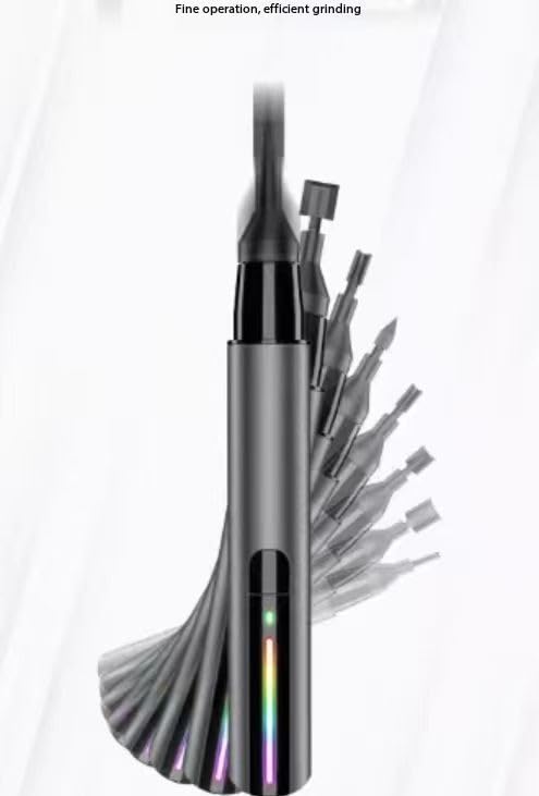 Reciprocating Electric Grinding Pen ES-A High Precision Model Tool for Military Models, Resin Kits Polishing,Miniature Crafting,DIY Hobby Accessories (ES-A PRO) - color: Es-a Pro