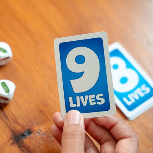 Envy Born Games Cats vs Cucumbers – Dice & Card Game | Hilarious Cat Themed Press Your Luck Game | Roll, Collect, and Outsmart Your Feline Foes | Family Friendly Fun for Teens & Adults