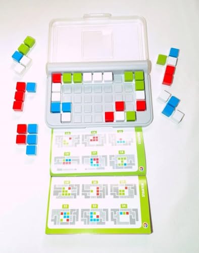 SmartGames IQ Focus – Color & Logic Puzzle with 120 Challenges – Compact Brain Teaser Game for Kids & Adults Ages 7+ - style: IQ Focus