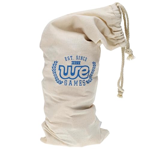 WE Games Cribbage Board Cloth Storage Bag - Protects and Stores Cribbage Boards, Travel Cribbage Boards, and Accessories, 18 in. with Drawstring When Flat (Pack of 2) - size: 18 x 6 inches (Pack of 2)