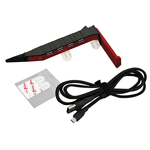 Gamdias AEGIS Gaming Accessory with Headset Holder, Aesthetic USB Port and Cable Management Function (GST1100)