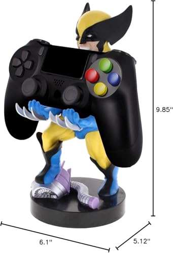 Exquisite Gaming Marvel Wolverine Cable Guys Controller Holder, PS5 Stand Figure, Device Organizer