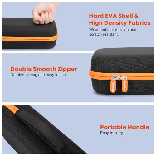 Yewltvep Carrying Case for Nintendo Switch 2, Large Capacity Hard Shell Travel Case with 11 Game Card Slots, Portable Protective Cover Storage Bag for Switch 2 and Accessories
