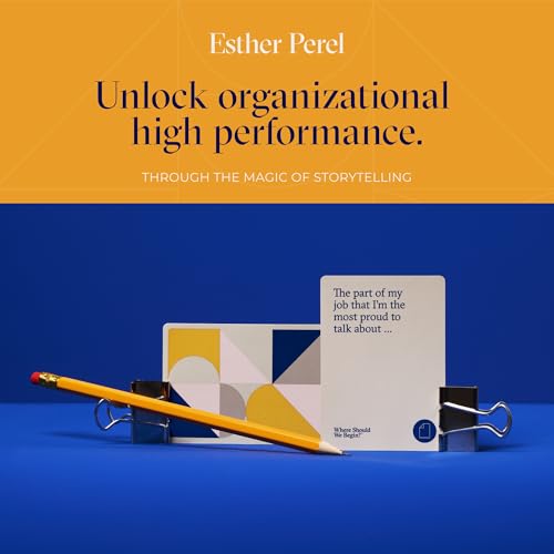 ESTHER PEREL Where Should We Begin? At Work, Backed by Culture Amp Science | Office Games & Team Building Games for Work, 100 Talking Point Cards to Build Trust & Connection, Transform Your Work Culture