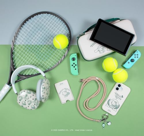 Sonix x Sanrio Carrying Case for Nintendo Switch 1, Protective Travel Case | Hello Kitty Tennis - color: Hello Kitty Tennis