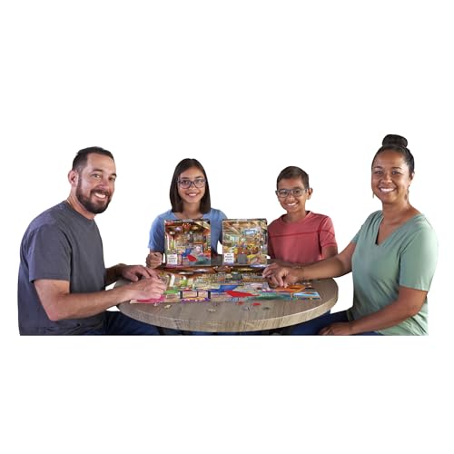 RoseArt - My Happy Place - Boho Coffeshop - 750 Piece Jigsaw Puzzle for Adults - style: Boho Coffeeshop