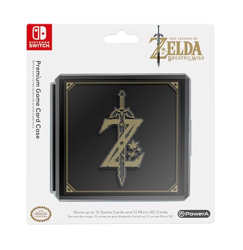 PowerA Premium Game Card Case for Nintendo Switch - Zelda: Breath of the Wild - style: Zelda "Z"