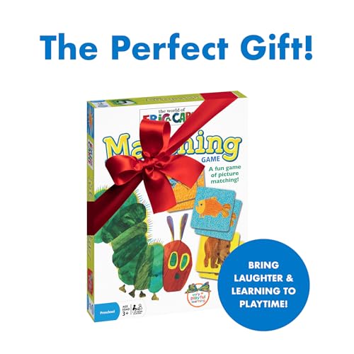 Wonder Forge Eric Carle Matching Game For Boys & Girls Age 3 To 5 - A Fun & Fast Animal Memory Game - style: Eric Carle