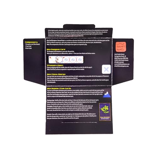 Giga Mech Games One Card Dungeon Adventure Pack, Harbour Clash and Eternal Peak, 2 Expansion Set, Ages 10+