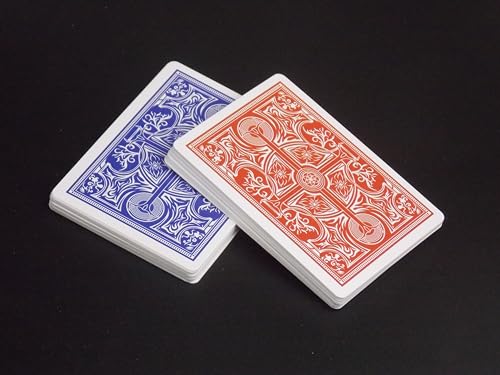 Hickoryville Euchre Playing Cards Bundle - 2 Euchre Decks in One Box with Black & White Suit Marker Dice