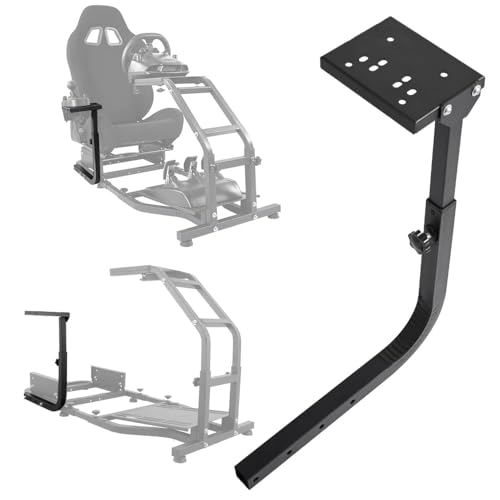 Marada Racing Game Bracket Gear Lever Accessories Fit for Our Race Simulator Cockpit,30MM Assemble Pipe for Driving Sim Steering Wheel Stand