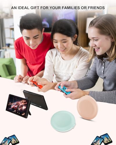 Switch Game Case Holder - 2 Pack Mini Game Organizer Small Portable Traveler Gift Accessories with 24 Cartridge Slots and 24 Micro SD Card Storage, Magnetic Closure, Hard Shell and Soft Lining