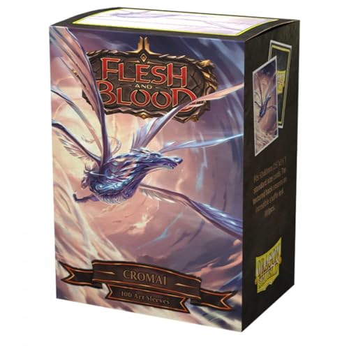 Dragon Shield | Flesh & Blood Art Sleeves | 100 CT - Smooth & Tough Premium TCG Sleeves | Compatible with Pokemon, One Piece & Magic the Gathering | Cromai - color: Cromai