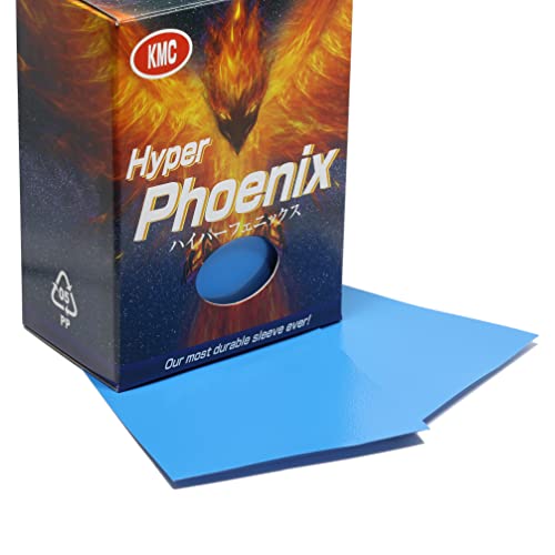KMC Sleeves Full Size Hyper Phoenix - Matte Blue (100)