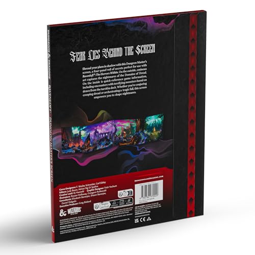 Dungeons & Dragons Ravenloft: The Horrors Within - Dungeon Master's Screen (DM Screen) | D&D Accessories - style: DM Screen