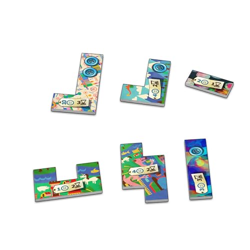 Patchwork Board Game (Revised Edition) | Interactive Quilting Puzzle Strategy Game, Family Fun for Kids & Adults, Ages 8+, 2 Players, 30 Mins
