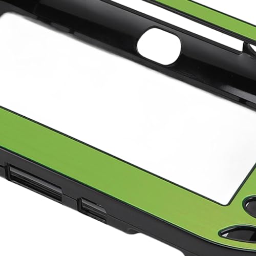 Zopsc Game Console Metal Case, Premium Aluminum Alloy Protective Hard Shell Cover for PSV 1000 Handheld Console Green - color: Green