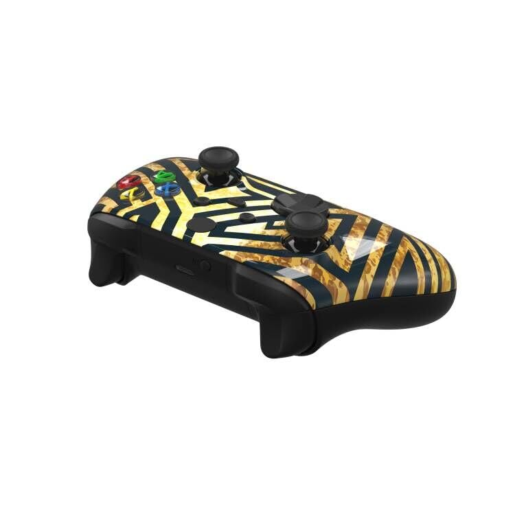 ProControllers LLC Wireless Custom Controller Compatible with PC, Windows 10+, Series X/S & One (Golden Apex) - color: Golden Apex